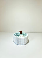 Vidutinė Apvali Žvakė Indelyje