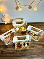 "Jaukumo detalės" rankų darbo žvakių rinkinys